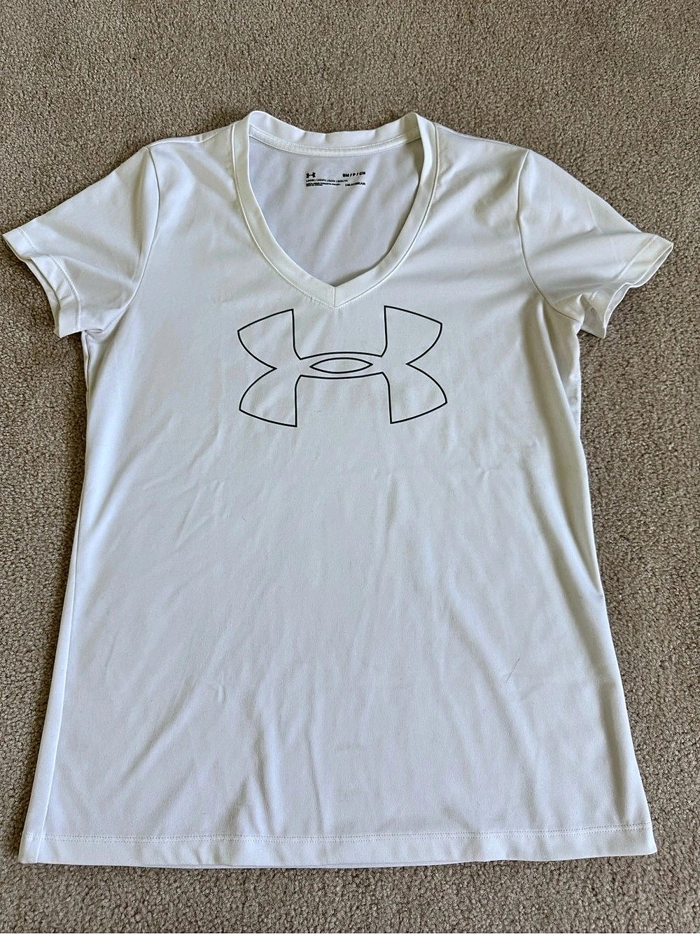Under Armour UA Tech V-Neck Short-Sleeve Shirt Women's Short Sleeve Athletic Tee